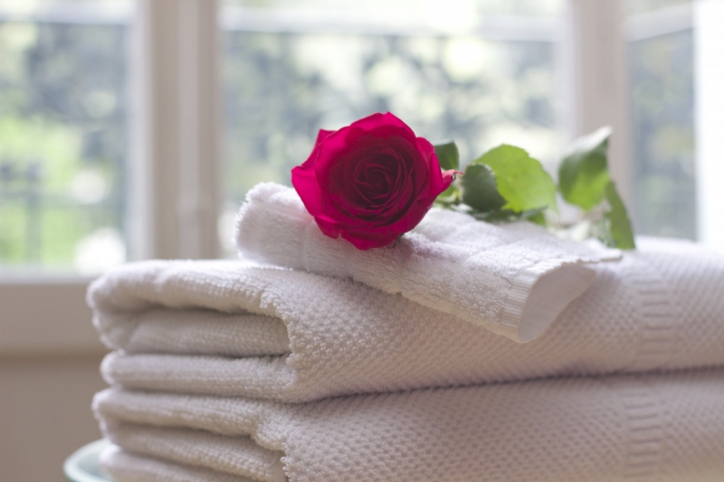 hotel-VENANSON-min_towel_rose_clean_care_salon_spa_white_bath-731641